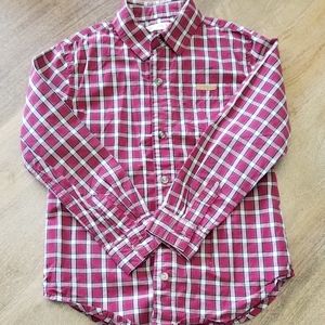 Hope & Henry boys button down shirt, size small
